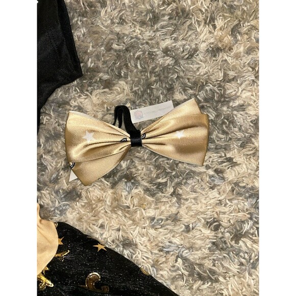 New Orleans Saints Girls 2T‎ Toddler Tutu Tailgate Game Day V Neck Costume Black - Picture 3 of 10